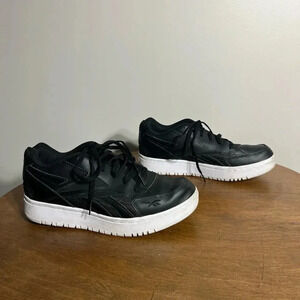 Reebok Classics Court Double mix‎ sneakers in black white & pantone Size 9